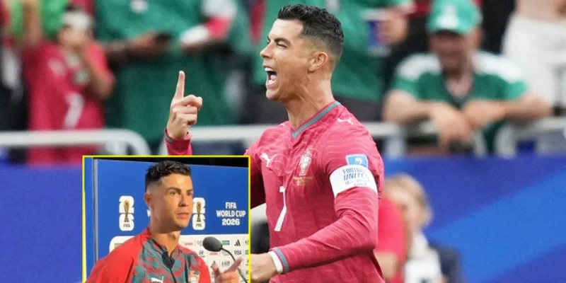 Ronaldo ngắt câu hỏi về Messi tại World Cup 2026