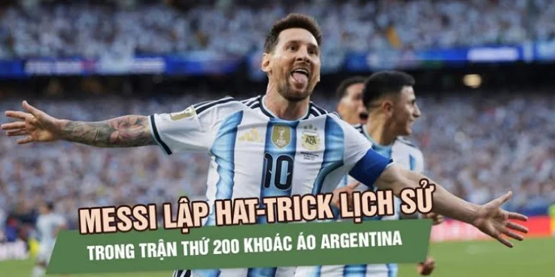 Messi lập hattrick